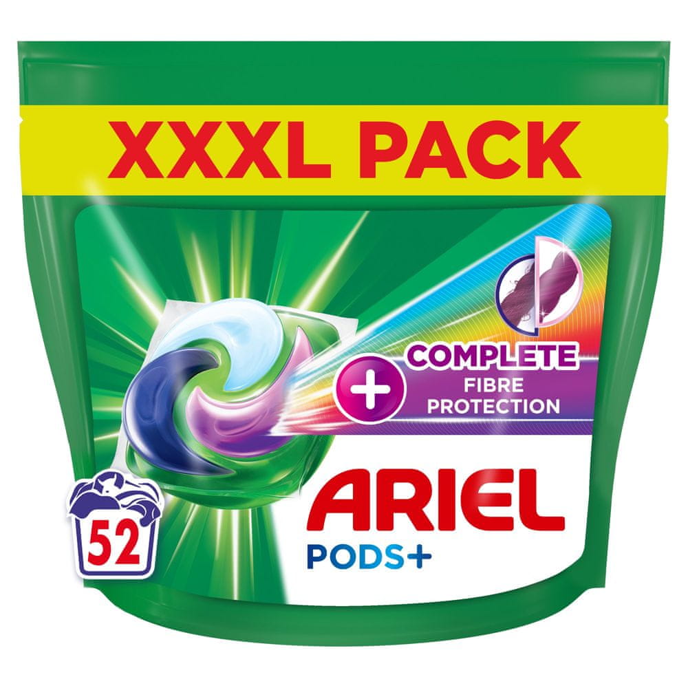 Ariel + kapsuly na pranie Complete Care 52 ks